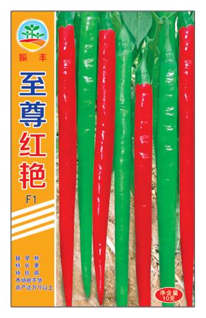 至尊红艳--线椒种子