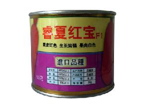 睿夏红宝F1--早熟、耐热、红皮白瓤--萝卜种子