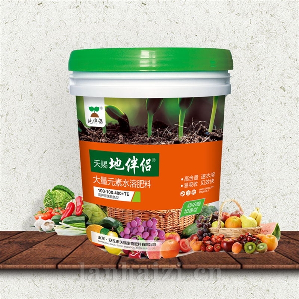 地伴侣大量元素水溶肥