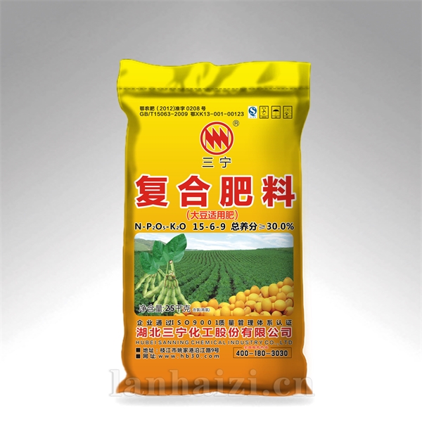 复合肥(氯) 规格:25kg 品牌:三宁