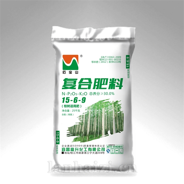 复合肥(氯)  规格：25KG 品牌：石宝山