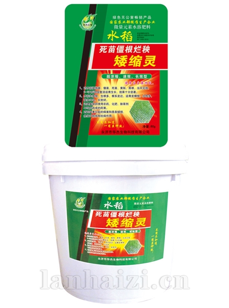 水稻死苗僵根烂秧矮缩灵