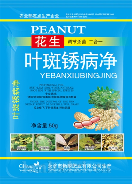 花生叶斑锈病净