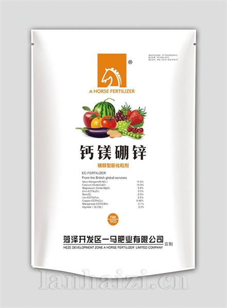 钙镁硼锌糖醇型膨化粒剂