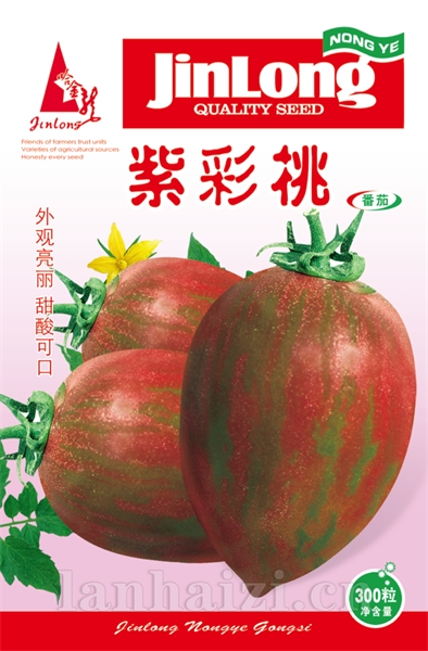 紫彩桃