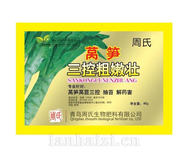  莴笋三控粗嫩壮