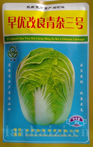 供应早优改良青杂三号-白菜种子