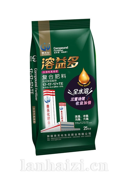 25KG高塔全水溶17-17-17+TE