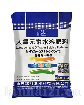 惊喜牌大量元素水溶肥(18-8-30)