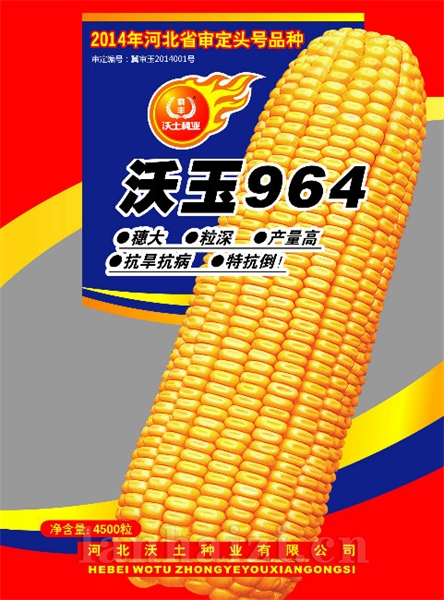 沃玉964新版包装袋定稿