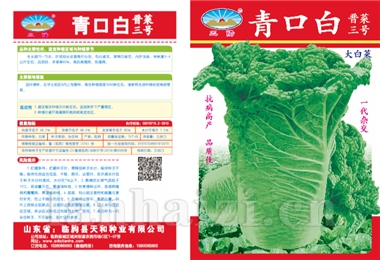青口白 晋菜三号