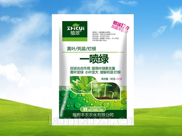 一喷绿