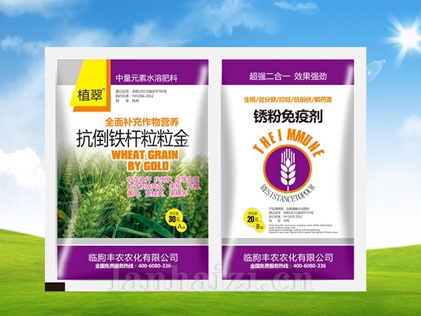 抗倒铁杆粒粒金+锈粉免疫促进剂