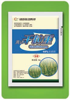 苯磺隆—千粒重（1+1）—繁缕、猪殃殃、蓼、雀舌草 
