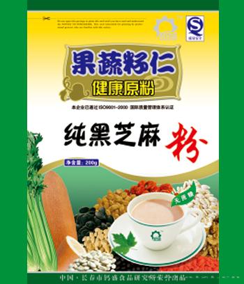 纯黑芝麻粉