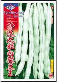 特选九粒白架架豆王