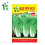 蔬菜种子星品四季快菜精品快白黄心小黄白杂交小白菜50g袋装