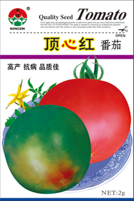顶心红番茄