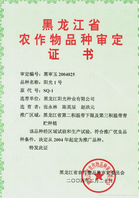 阳光1号