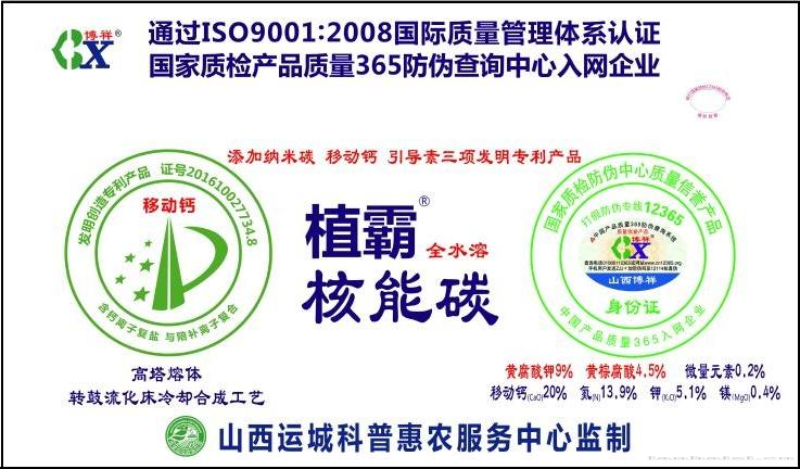 发明创造专利产品——植霸核能碳