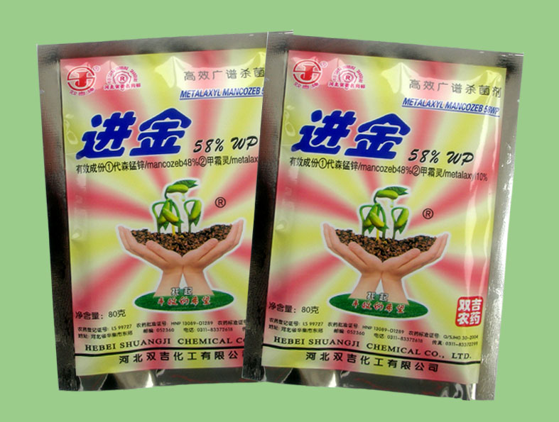 58%甲霜·锰锌WP(进金)—霜霉病、疫病、白斑病