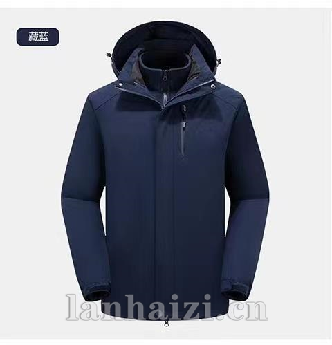 水貂绒三合一冲锋衣!