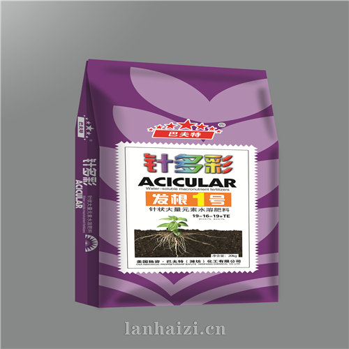 发根1号 针状大量元本水溶C料 19-16-19-TE