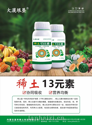 稀土13元素