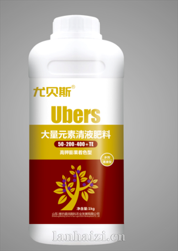 大量元素清液肥料 高钾膨果着色型