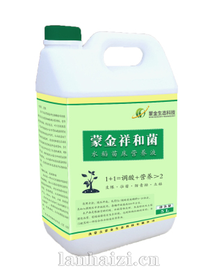 蒙金祥和菌水稻苗床营养液