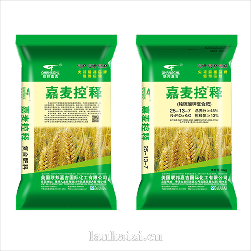嘉麦控释 (纯硫酸钾复合肥) 25-13-7