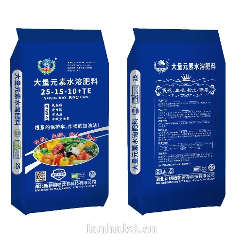 大量元素水溶肥料 25-15-10+TE