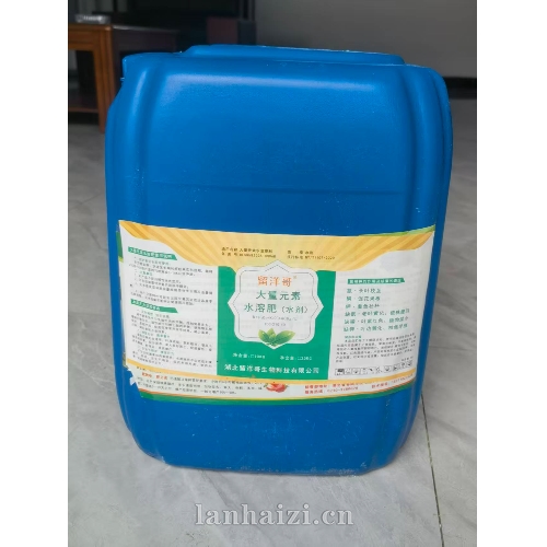 大量元素水溶肥(水剂) N+P-0:+K0>400g/L 150-210-40