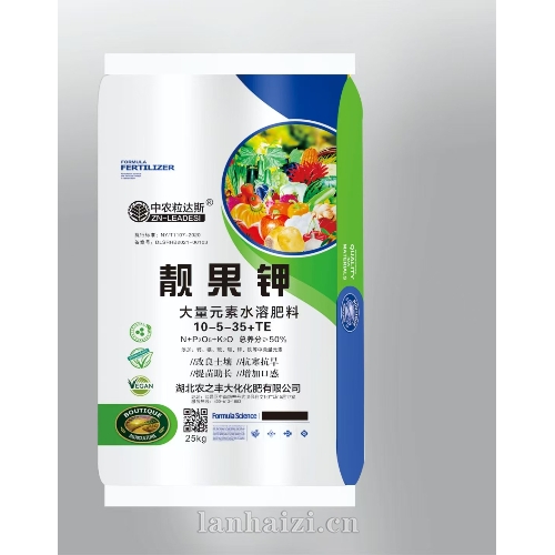 靓果钾 大量元素水溶肥料10-5-35+TE