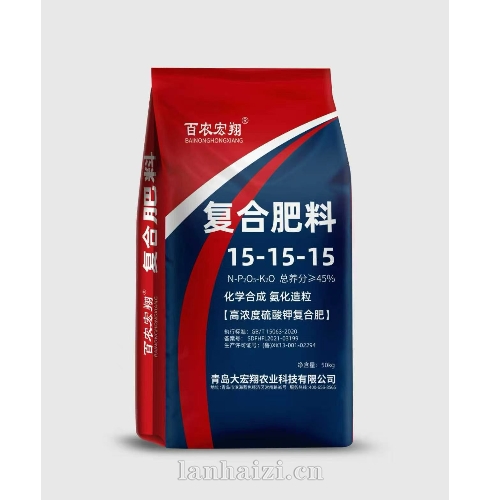 复合肥料15-15-15  高浓度硫酸钾复合肥